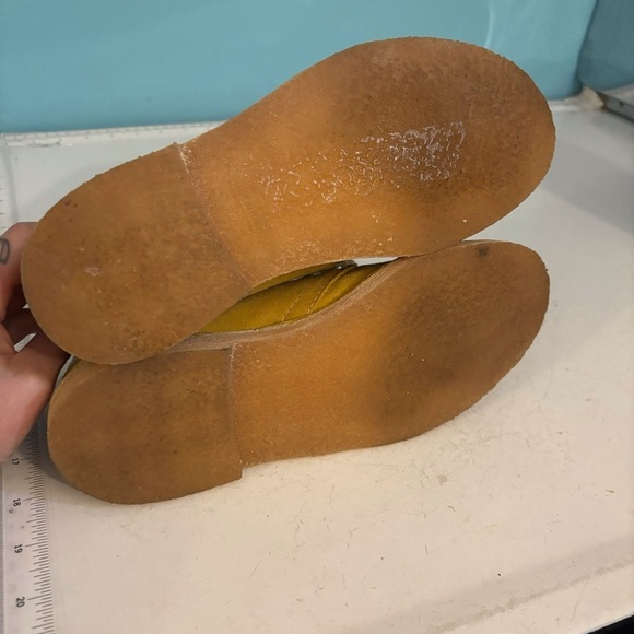 Tomax women’s yellow suede lace up booties in size ‎ 37 made in Italy - Picture 9 of 11